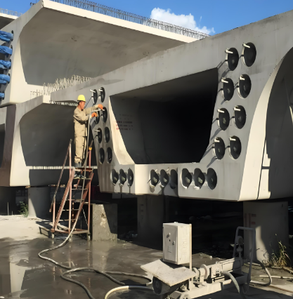 柳河压浆料施工流程及注意事项